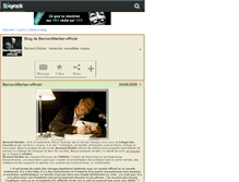 Tablet Screenshot of bernardwerber-officiel.skyrock.com