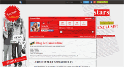 Desktop Screenshot of carowwliine.skyrock.com