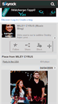 Mobile Screenshot of hannah-miley2.skyrock.com
