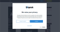Desktop Screenshot of brickandlace-official.skyrock.com