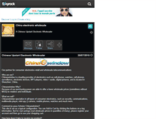 Tablet Screenshot of chinawholesaler.skyrock.com