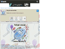 Tablet Screenshot of dextroenfete.skyrock.com