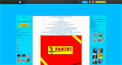 Desktop Screenshot of collections-panini.skyrock.com