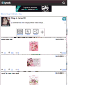 Tablet Screenshot of hanaa125.skyrock.com