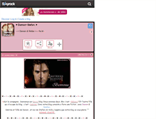 Tablet Screenshot of damon-stefan-s.skyrock.com