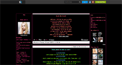 Desktop Screenshot of lovely-avril-x3.skyrock.com
