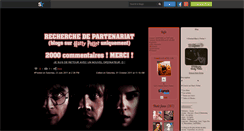 Desktop Screenshot of eternal-harrypotter.skyrock.com