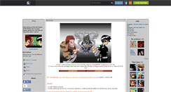 Desktop Screenshot of gaara-rocklee.skyrock.com