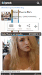 Mobile Screenshot of disney-channel-stars.skyrock.com