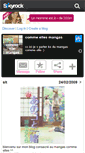 Mobile Screenshot of comme-elle-mangas.skyrock.com