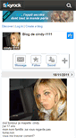 Mobile Screenshot of cindy-1111.skyrock.com
