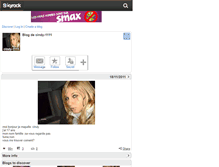 Tablet Screenshot of cindy-1111.skyrock.com