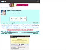 Tablet Screenshot of antifucck-justinbieber.skyrock.com