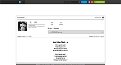 Desktop Screenshot of justlikethat-x.skyrock.com