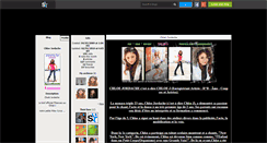 Desktop Screenshot of chloejordache.skyrock.com