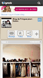 Mobile Screenshot of fringue-pour-fiction.skyrock.com