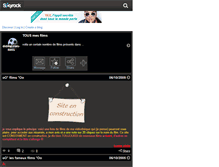 Tablet Screenshot of didine-mes-films.skyrock.com