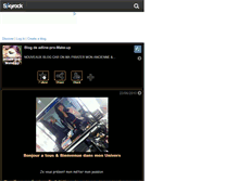 Tablet Screenshot of adline-pro-make-up.skyrock.com