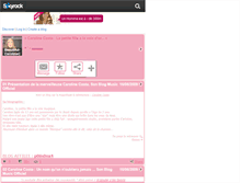 Tablet Screenshot of beautiful-carolinec.skyrock.com