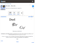 Tablet Screenshot of duel-de-0uf.skyrock.com