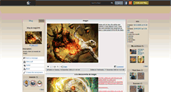Desktop Screenshot of magic019.skyrock.com