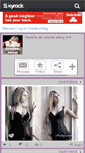 Mobile Screenshot of ameliee-secret.skyrock.com