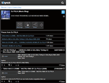 Tablet Screenshot of djpula.skyrock.com