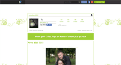 Desktop Screenshot of notrebebe2012.skyrock.com