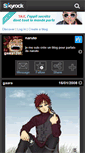 Mobile Screenshot of gaara1200.skyrock.com