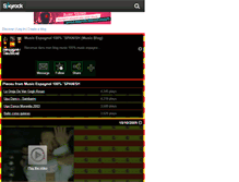 Tablet Screenshot of espagne-music42.skyrock.com