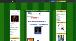 Desktop Screenshot of footexpert.skyrock.com