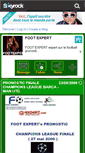 Mobile Screenshot of footexpert.skyrock.com