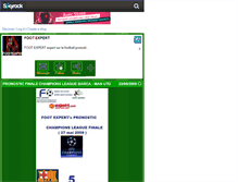 Tablet Screenshot of footexpert.skyrock.com