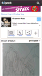Mobile Screenshot of graphics-arts.skyrock.com