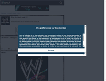 Tablet Screenshot of news-wwe-91.skyrock.com
