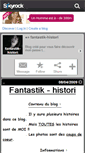 Mobile Screenshot of fantastik-histori.skyrock.com