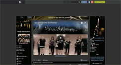 Desktop Screenshot of amazonia-dance.skyrock.com