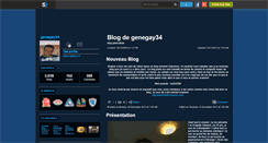 Desktop Screenshot of genegay34.skyrock.com