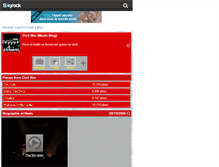 Tablet Screenshot of civilwar66.skyrock.com