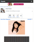 Tablet Screenshot of culturerussie.skyrock.com