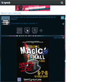 Tablet Screenshot of circus-georget-family.skyrock.com