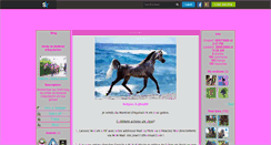 Desktop Screenshot of materiel-chevaux-poney.skyrock.com