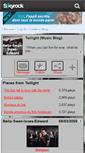 Mobile Screenshot of bella-swan-loves-edward.skyrock.com