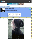 Tablet Screenshot of hayden-blake.skyrock.com