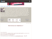 Tablet Screenshot of citaations-17.skyrock.com