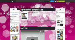 Desktop Screenshot of loute-beaugoss33760.skyrock.com
