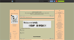 Desktop Screenshot of coup-depouce.skyrock.com