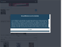 Tablet Screenshot of jordy-espagne.skyrock.com