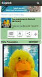 Mobile Screenshot of bernard-le-canard.skyrock.com