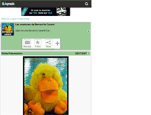 Tablet Screenshot of bernard-le-canard.skyrock.com